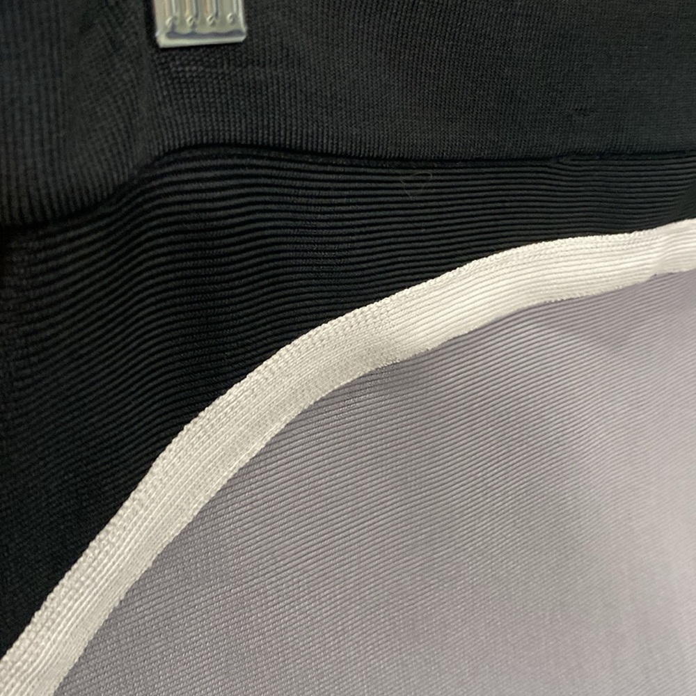 Bebe Color Block Bandage Mini Skirt |Size Large - image 6